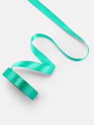 Изображение Лента атласная, 20 мм, 23±1 м, бирюзовая №54